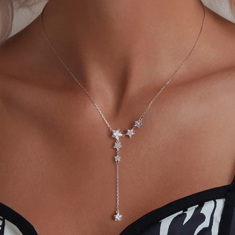 (afbeelding voor) PANDORA Stijl Sterrenketting - BSN368 - Bekijken 6