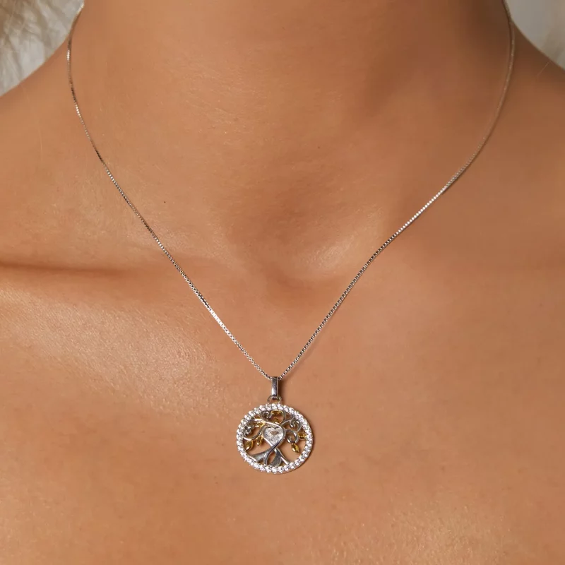 (afbeelding voor) PANDORA Stijl Tree Of Life Ketting - BSN371 - Bekijken 5