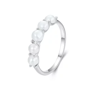PANDORA Stijl Natuurlijke Parel Ring - BSR510 (afbeelding voor) PANDORA Stijl Natuurlijke Parel Ring - BSR510