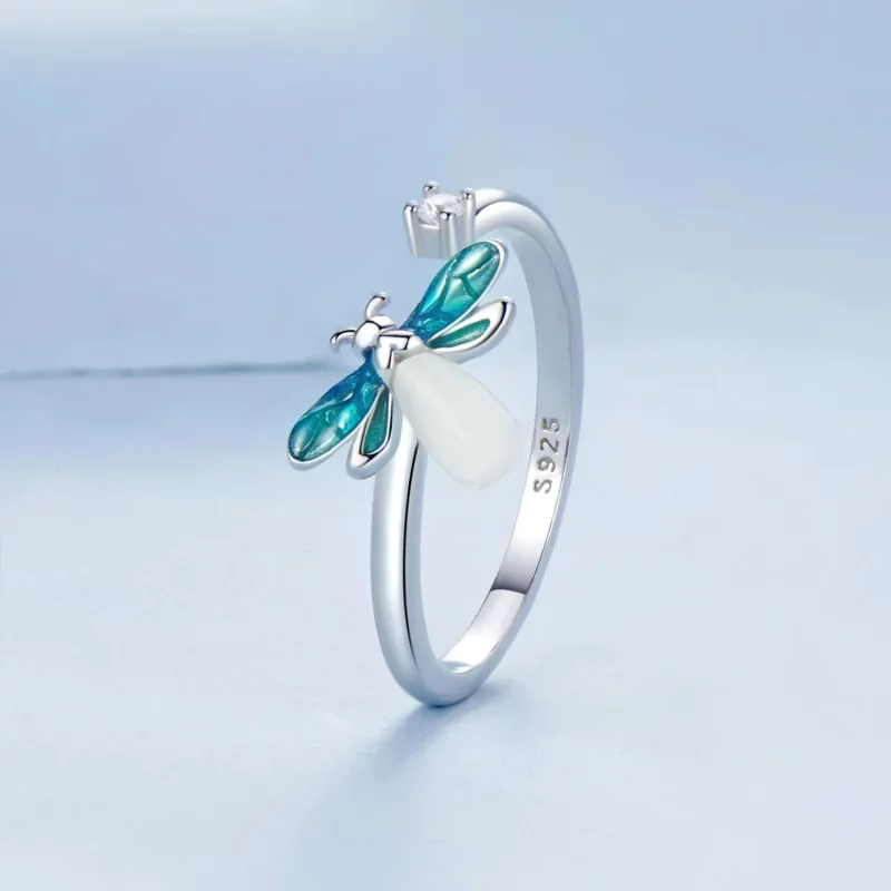 (afbeelding voor) PANDORA Stijl Glimworm Open Ring - BSR514-E - Bekijken 2