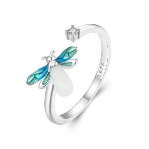 PANDORA Stijl Glimworm Open Ring - BSR514-E (afbeelding voor) PANDORA Stijl Glimworm Open Ring - BSR514-E