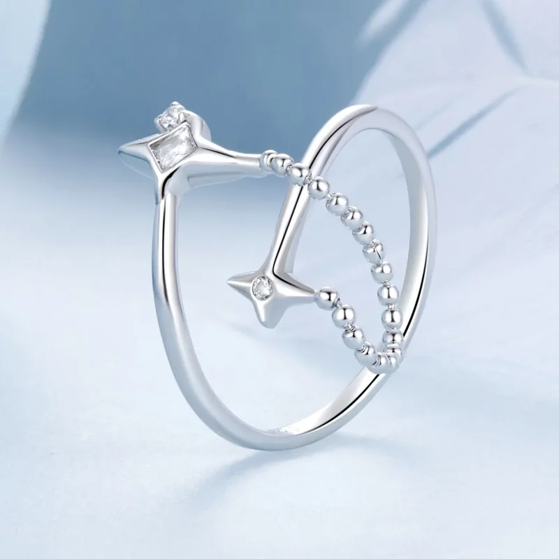 (afbeelding voor) PANDORA Stijl Starlight Open Ring - BSR519-E - Bekijken 2