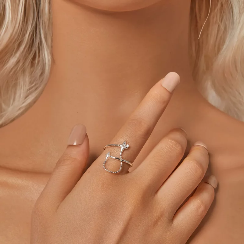 (afbeelding voor) PANDORA Stijl Starlight Open Ring - BSR519-E - Bekijken 6