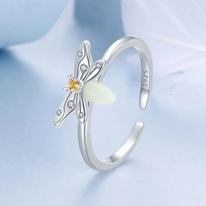 (afbeelding voor) PANDORA Style Bee Luminous Open Ring - BSR521-E - Bekijken 2
