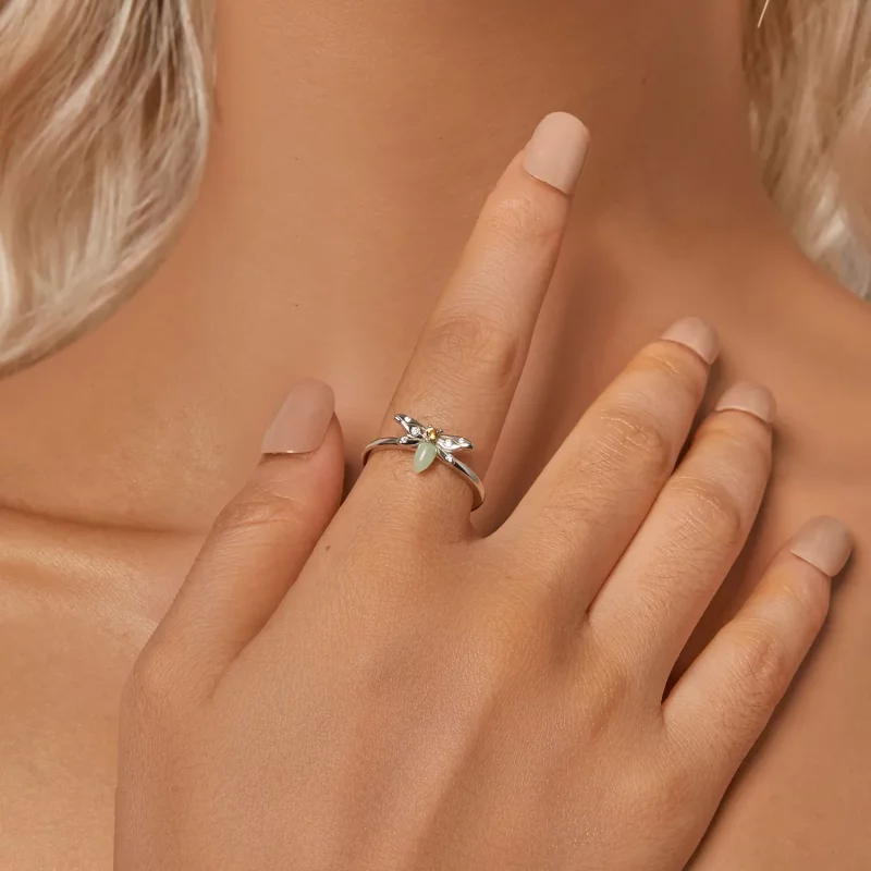 (afbeelding voor) PANDORA Style Bee Luminous Open Ring - BSR521-E - Bekijken 6