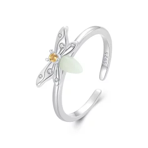 PANDORA Style Bee Luminous Open Ring - BSR521-E (afbeelding voor) PANDORA Style Bee Luminous Open Ring - BSR521-E