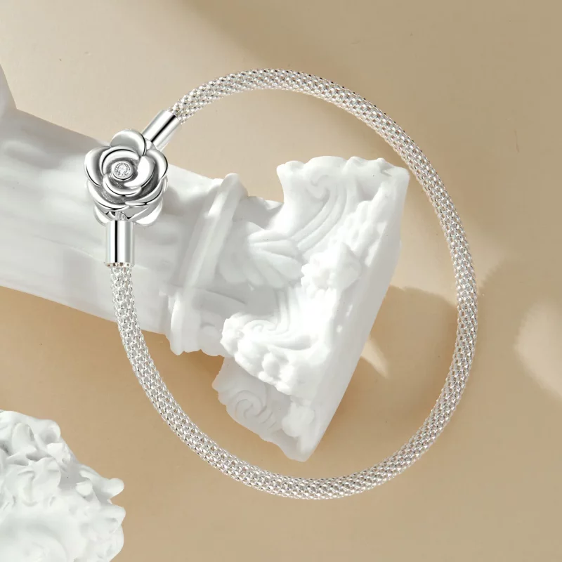 (afbeelding voor) PANDORA Stijl Rozenbasis Ketting Armband - SCB266 - Bekijken 2