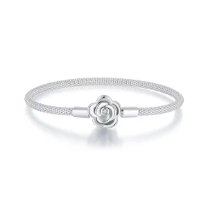 PANDORA Stijl Rozenbasis Ketting Armband - SCB266 (afbeelding voor) PANDORA Stijl Rozenbasis Ketting Armband - SCB266