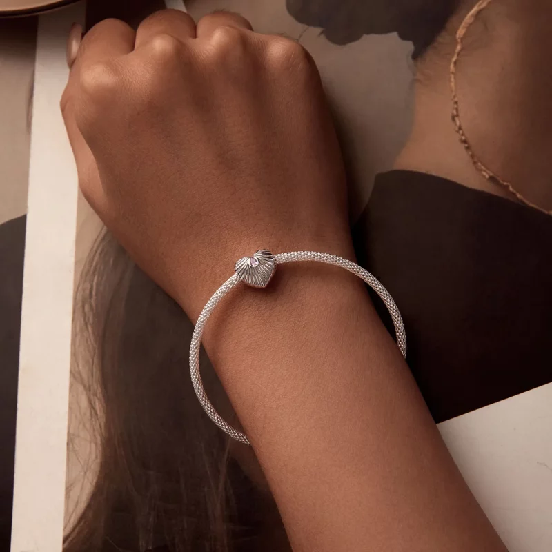 (afbeelding voor) PANDORA Stijl Hart Charm - SCC2693 - Bekijken 5