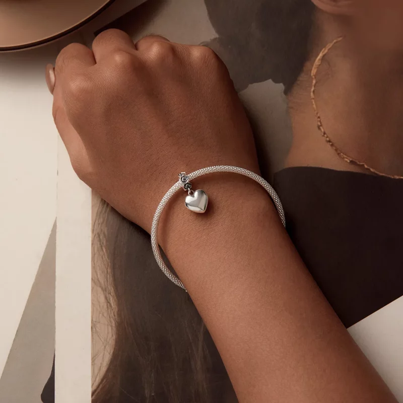 (afbeelding voor) PANDORA Stijl Romantische Roos Huwelijksaanzoek Box Hanger - SCC2701 - Bekijken 6