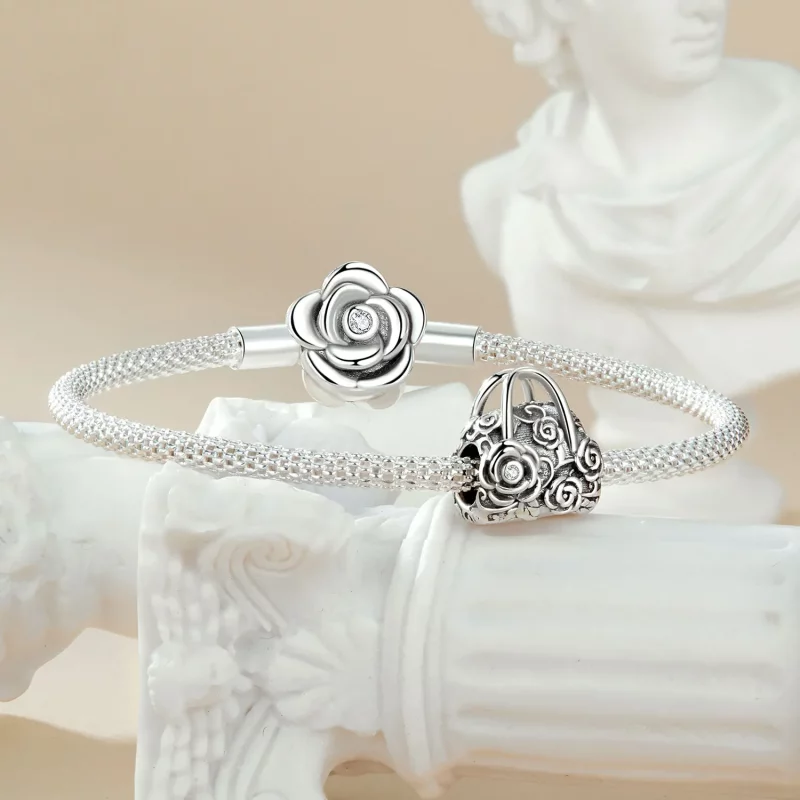 (afbeelding voor) PANDORA Stijl Rozen Geurzakje Charm - SCC2703 - Bekijken 5