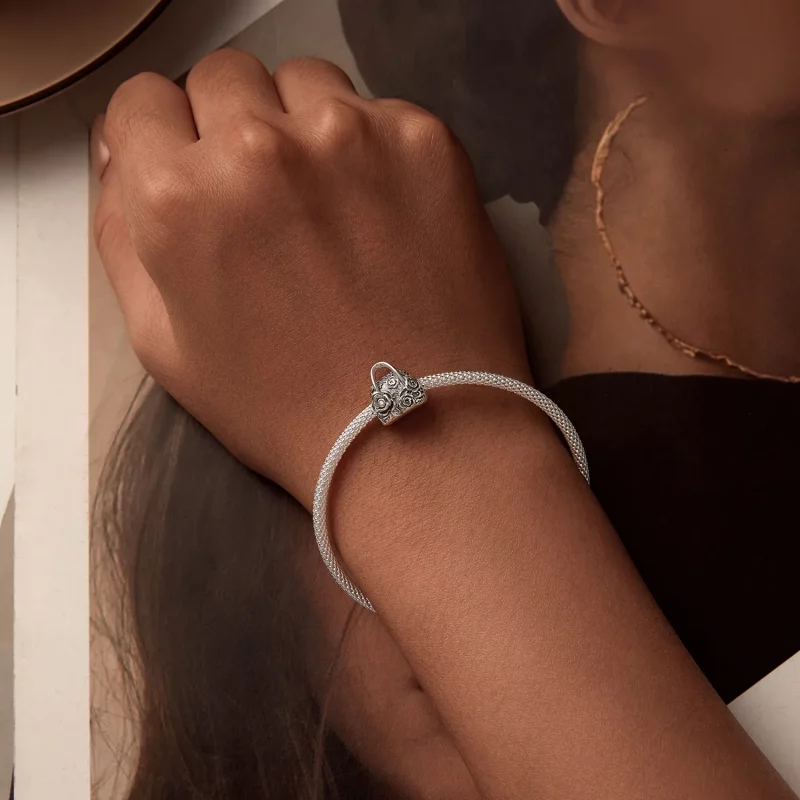 (afbeelding voor) PANDORA Stijl Rozen Geurzakje Charm - SCC2703 - Bekijken 6