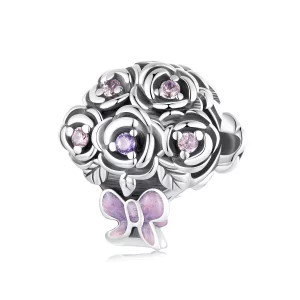 PANDORA Stijl Rozenboeket Charm - SCC2704 (afbeelding voor) PANDORA Stijl Rozenboeket Charm - SCC2704