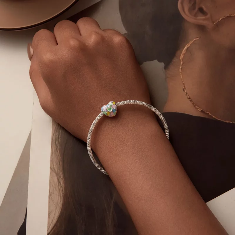(afbeelding voor) PANDORA Stijl Neon Harten Charm - SCC2708 - Bekijken 6
