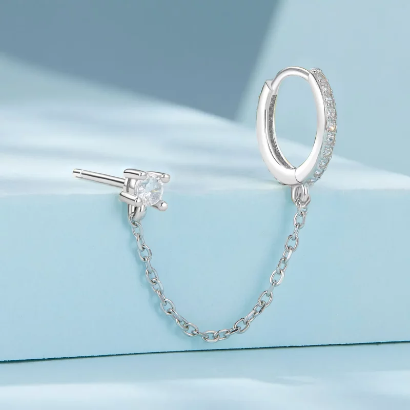 (afbeelding voor) PANDORA-stijl Exquisite Oorbellen - SCE1678-A - Bekijken 2
