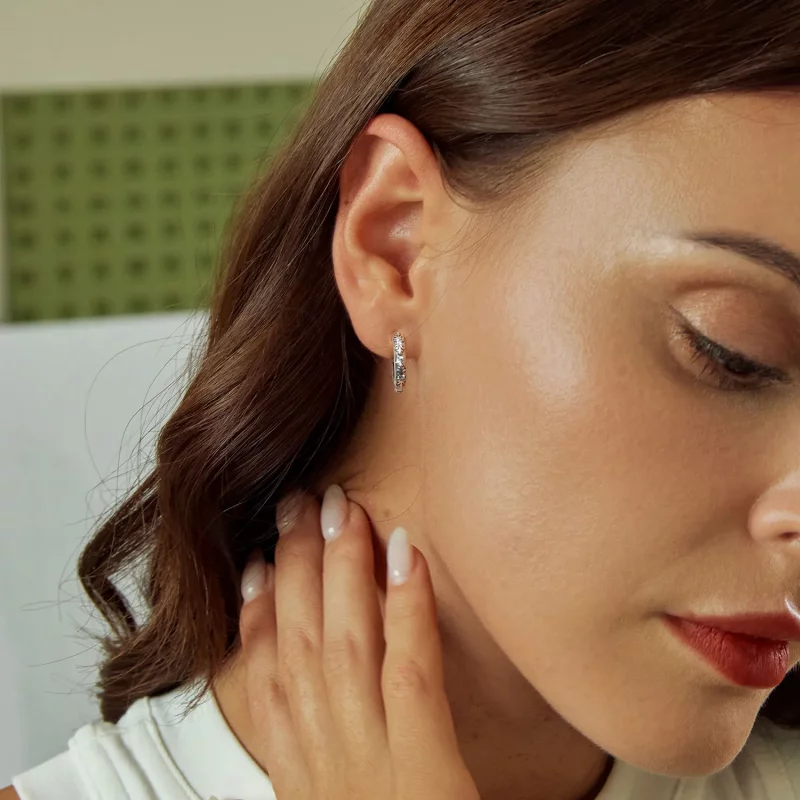(afbeelding voor) PANDORA Stijl Retro Patroon Oorbellen - SCE1701 - Bekijken 7