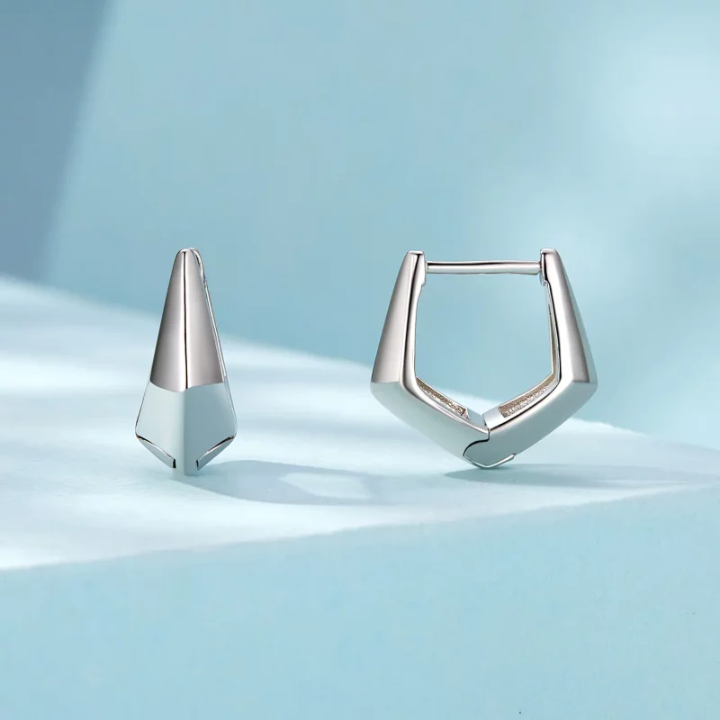 (afbeelding voor) PANDORA Stijl Exquisite Geometrische Oorbellen - SCE1704 - Bekijken 2