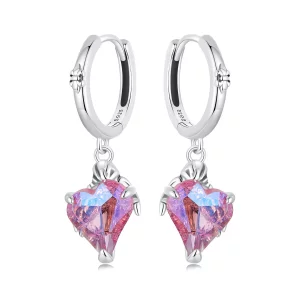 PANDORA Stijl Skelet Hand Hartvormige Oorbellen - SCE1705 (afbeelding voor) PANDORA Stijl Skelet Hand Hartvormige Oorbellen - SCE1705