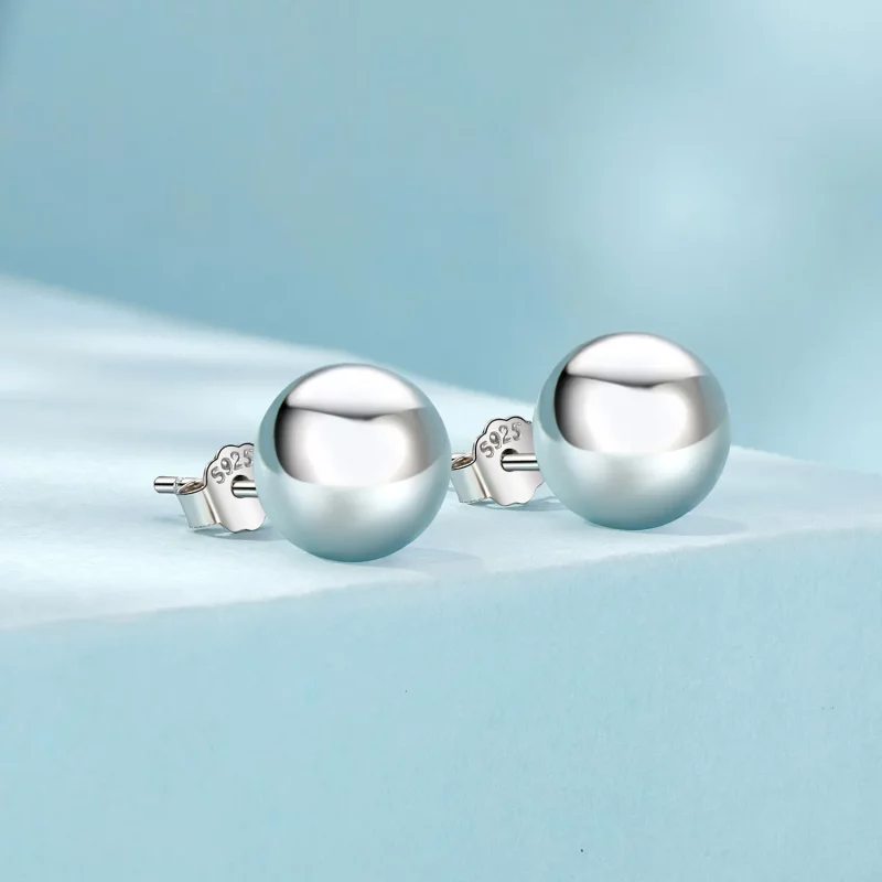 (afbeelding voor) PANDORA Stijl Medium Bal Oorstuds - SCE1725-M - Bekijken 2
