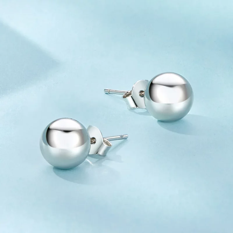 (afbeelding voor) PANDORA Stijl Medium Bal Oorstuds - SCE1725-M - Bekijken 3