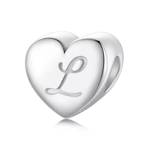 (afbeelding voor) PANDORA Stijl Hart Letter L Charme - SCP065Charme -L