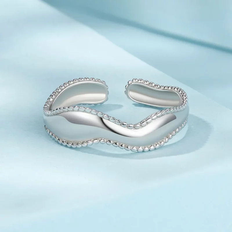 (afbeelding voor) PANDORA Stijl Golf Open Ring - SCR1002-E - Bekijken 3