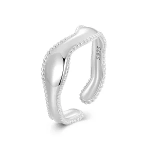 PANDORA Stijl Golf Open Ring - SCR1002-E (afbeelding voor) PANDORA Stijl Golf Open Ring - SCR1002-E