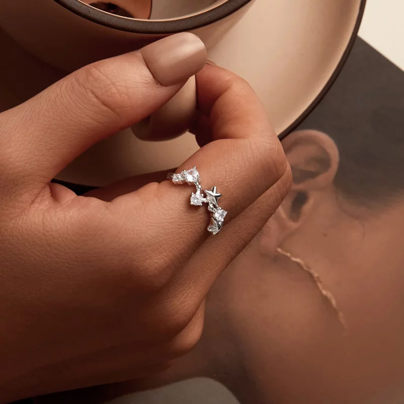 (afbeelding voor) PANDORA Stijl Grote Beer Ring - SCR1005 - Bekijken 7