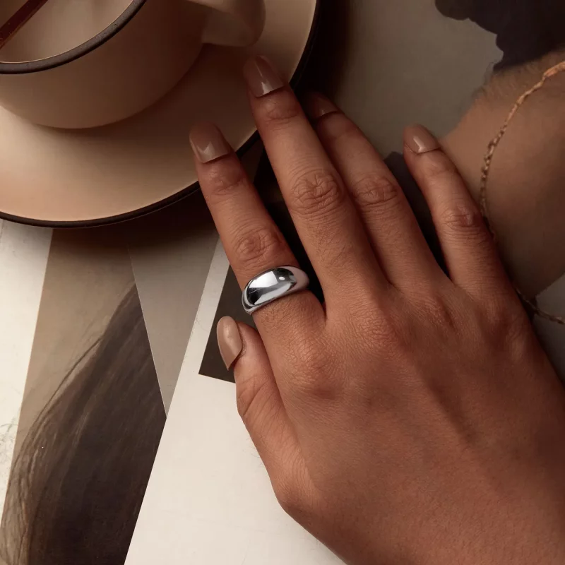 (afbeelding voor) PANDORA Stijl Diafragma Open Ring - SCR983-E - Bekijken 5