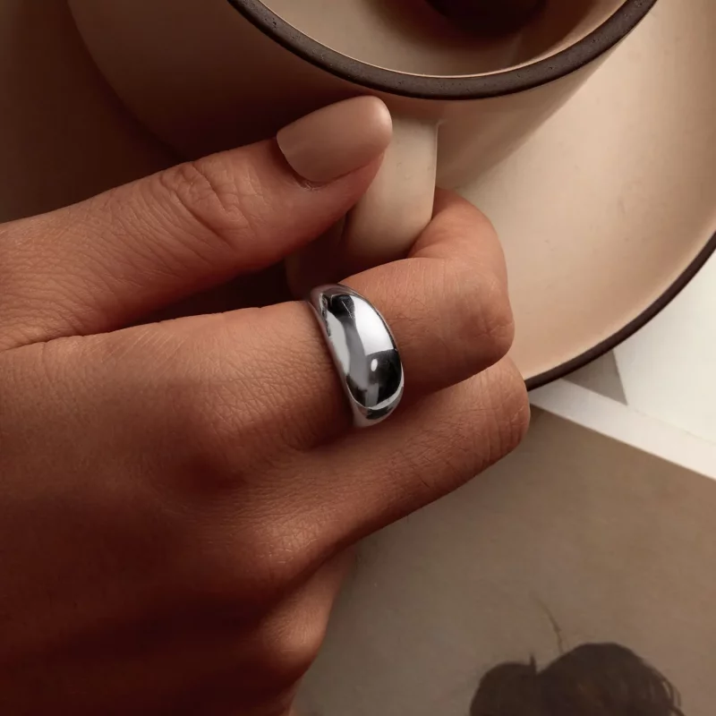 (afbeelding voor) PANDORA Stijl Diafragma Open Ring - SCR983-E - Bekijken 6