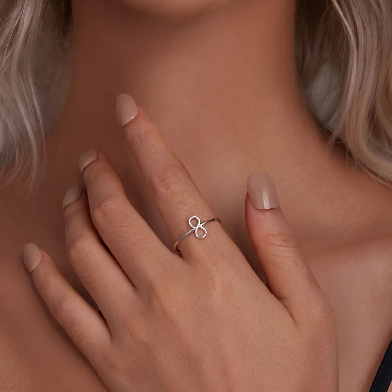 (afbeelding voor) PANDORA Stijl Infinity Open Ring - SCR996-E - Bekijken 5