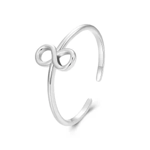 PANDORA Stijl Infinity Open Ring - SCR996-E (afbeelding voor) PANDORA Stijl Infinity Open Ring - SCR996-E