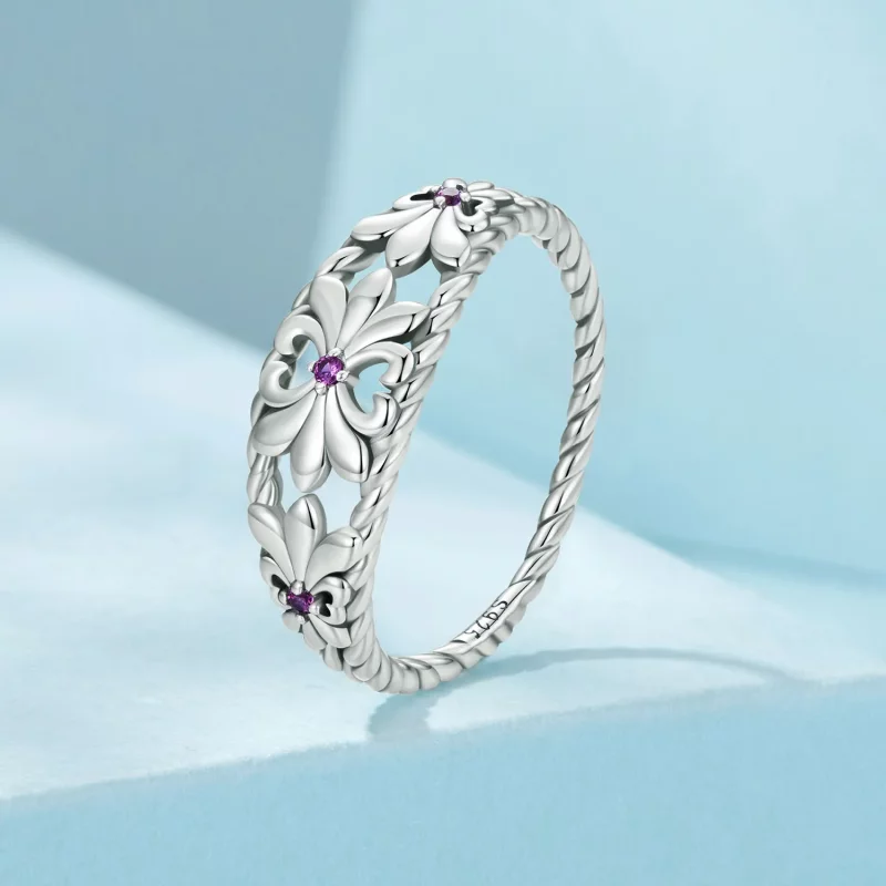 (afbeelding voor) PANDORA Stijl Iris Vintage Ring - SCR998 - Bekijken 2