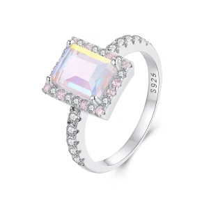 PANDORA Stijl Meisjes Grote Centrale Steen Ring - SCR999 (afbeelding voor) PANDORA Stijl Meisjes Grote Centrale Steen Ring - SCR999