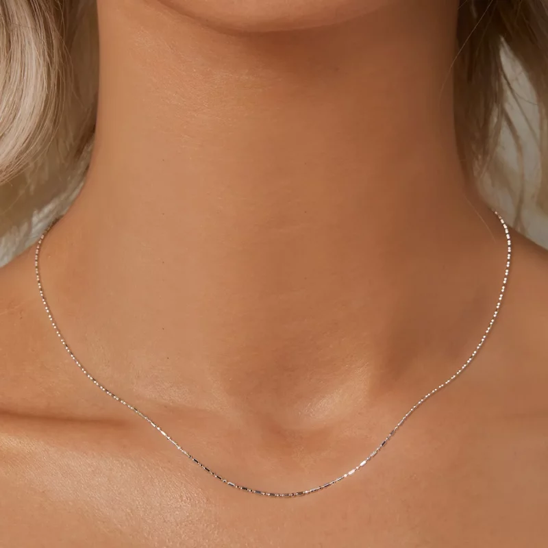 (afbeelding voor) PANDORA Stijl Fijne Glitter Basisarmband Ketting - BSA006 - Bekijken 5