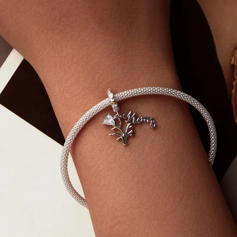 (afbeelding voor) PANDORA Stijl Moederdag Levensboom Hanger - BSC1000 - Bekijken 6