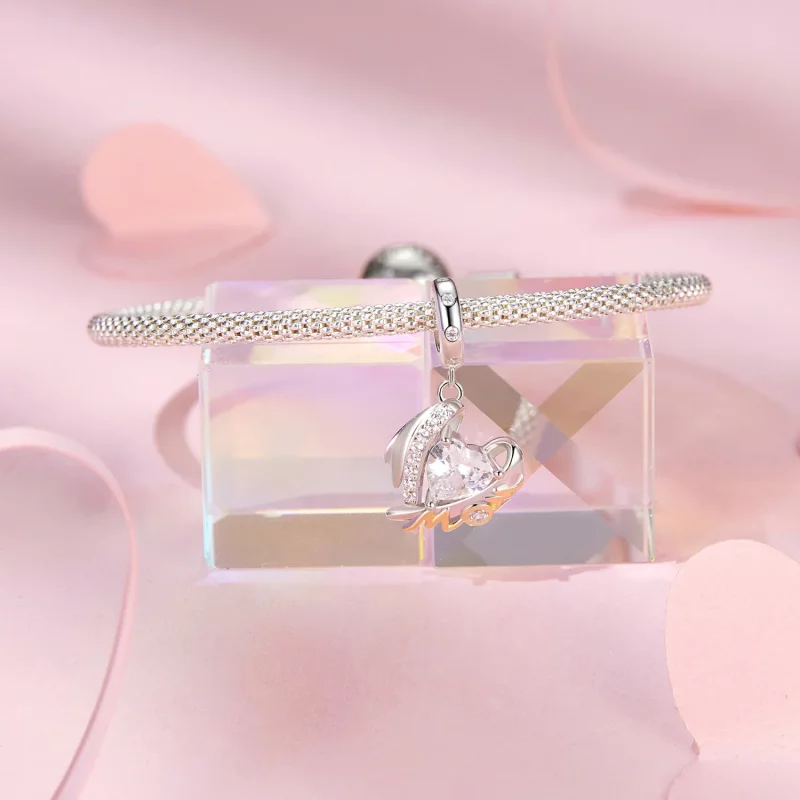 (afbeelding voor) PANDORA Stijl Moederdag Liefde Vleugels Hanger - BSC1001 - Bekijken 3