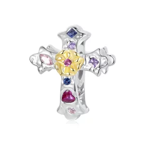 (afbeelding voor) PANDORA Stijl Vintage Kruis Charm - BSC1005