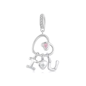 (afbeelding voor) PANDORA Stijl Valentijnsbrief Love Hanger - BSC972