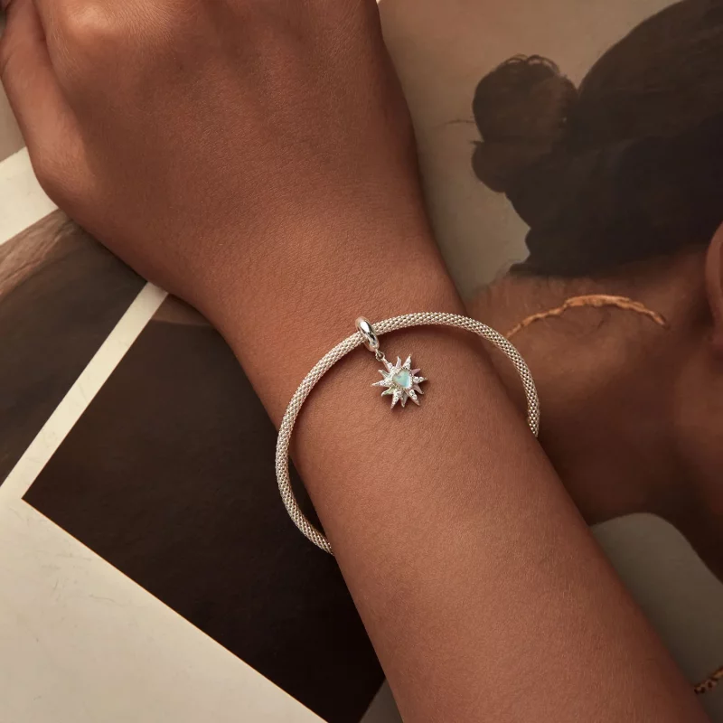 (afbeelding voor) PANDORA Stijl Gekleurd Zonlicht Hangertje - BSC976 - Bekijken 6