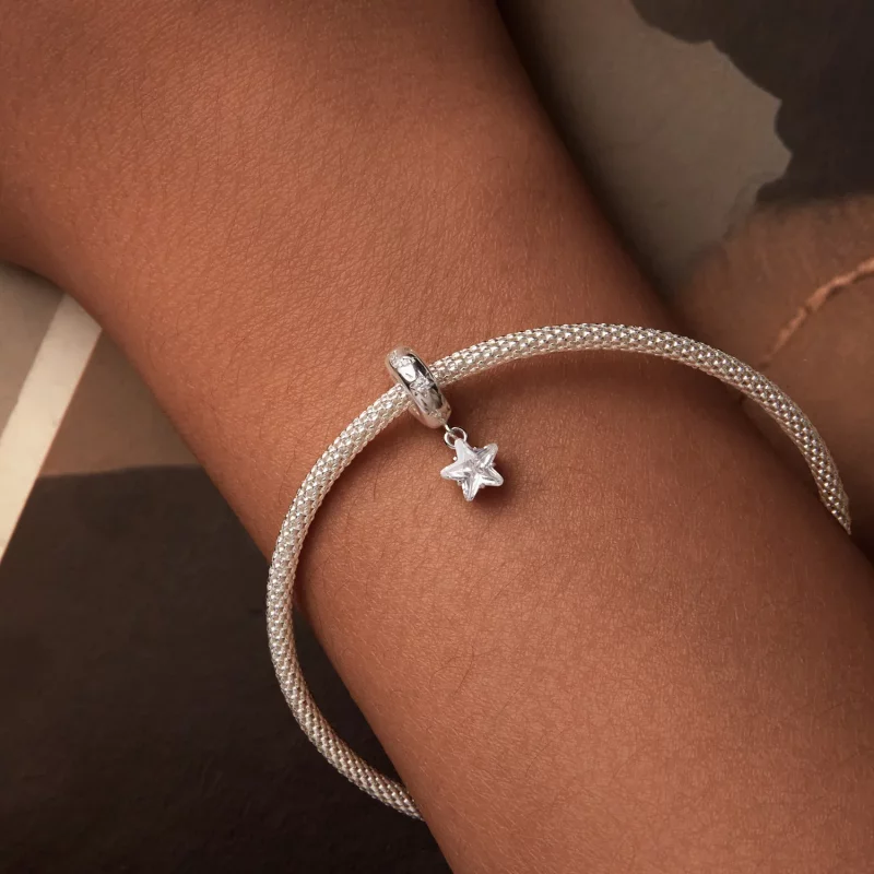 (afbeelding voor) PANDORA Stijl Starlight Siliconen Afstandhouder Hangertje - BSC984 - Bekijken 7