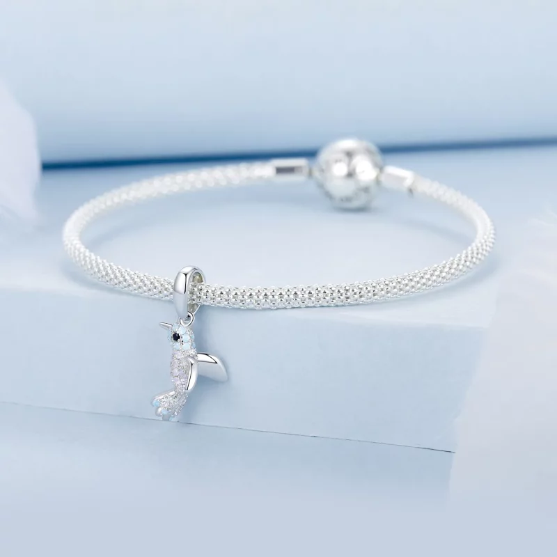 (afbeelding voor) PANDORA Stijl Volledig Bezette Vogel Hanger - BSC993 - Bekijken 3