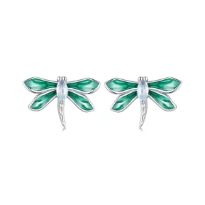 PANDORA-stijl Libelle Oorbellen - BSE988 (afbeelding voor) PANDORA-stijl Libelle Oorbellen - BSE988