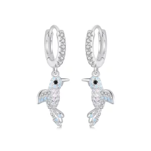 PANDORA Stijl Volledig Bezette Vogel Oorbellen - BSE991 (afbeelding voor) PANDORA Stijl Volledig Bezette Vogel Oorbellen - BSE991