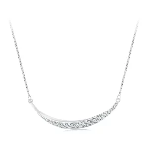 (afbeelding voor) PANDORA Stijl Maan Glimlach Ketting - BSN374