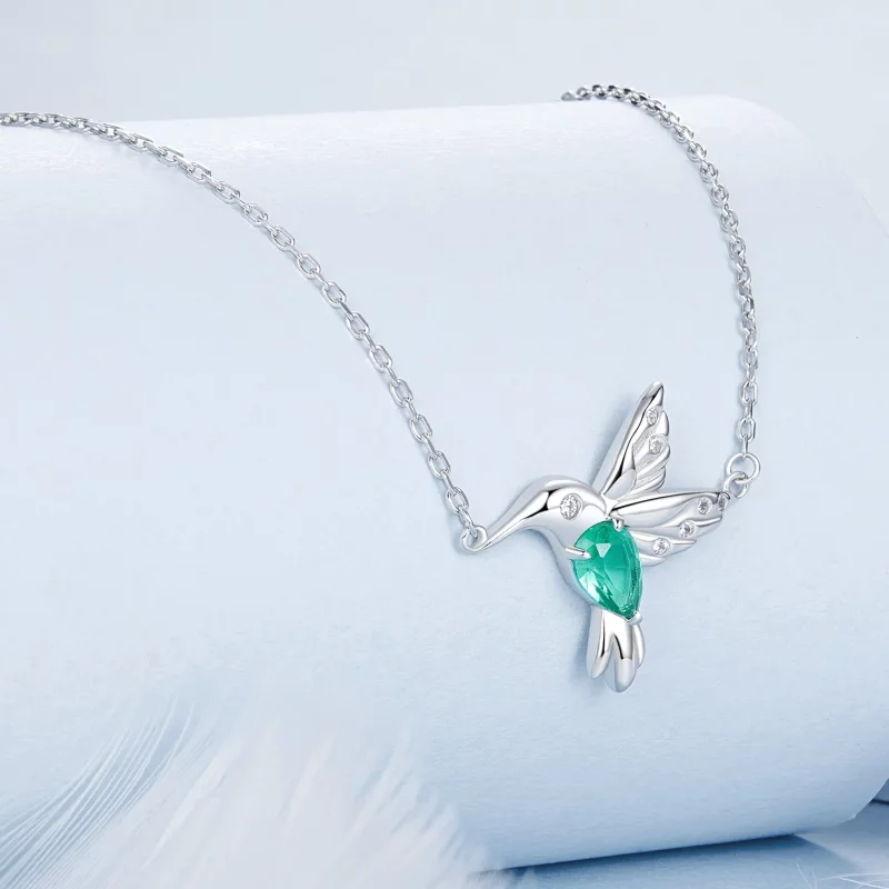 (afbeelding voor) PANDORA-stijl Kolibrie Ketting - BSN378 - Bekijken 2