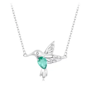 PANDORA-stijl Kolibrie Ketting - BSN378 (afbeelding voor) PANDORA-stijl Kolibrie Ketting - BSN378