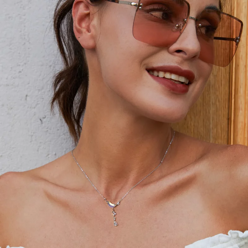 (afbeelding voor) PANDORA Stijl Moonset Galaxy Ketting - BSN380 - Bekijken 5