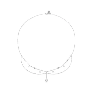 (afbeelding voor) PANDORA Stijl Waterdruppel Franje Ketting - BSN383