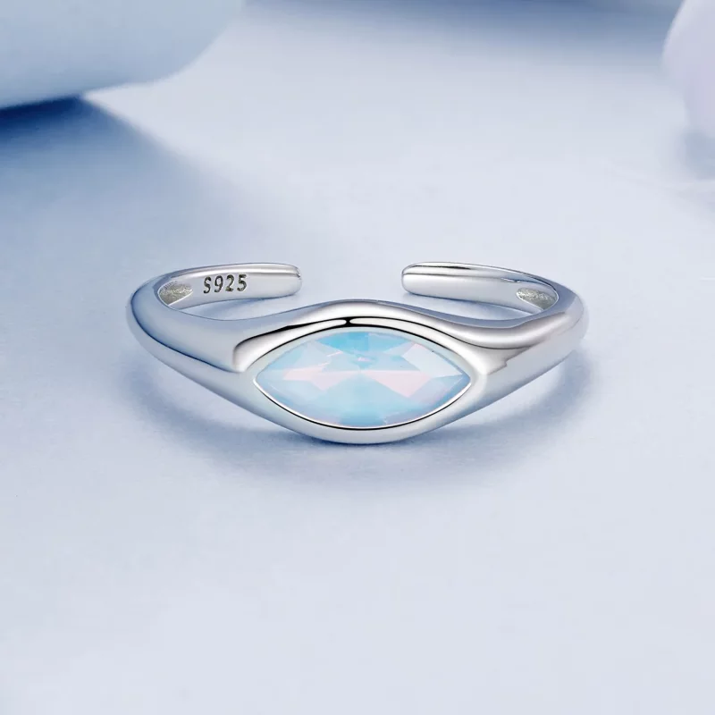 (afbeelding voor) PANDORA Stijl Duivels Oog Zegel Open Ring - BSR523-E - Bekijken 3